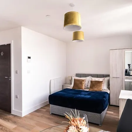 Stay Zeni, Alexandra Rise Manchester Studio Flat Exterior photo