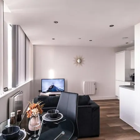 Stay Zeni, Alexandra Rise Manchester Studio Flat Exterior photo