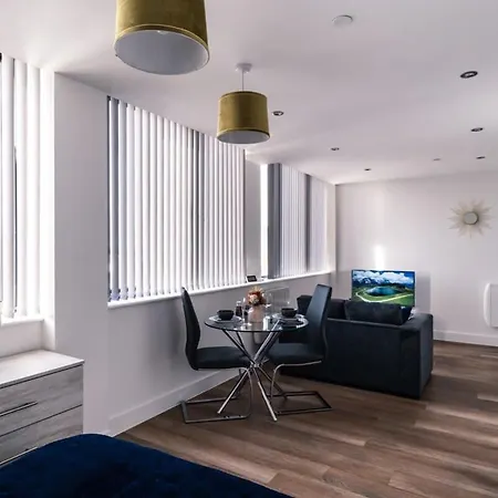 Stay Zeni, Alexandra Rise Manchester Studio Flat Exterior photo